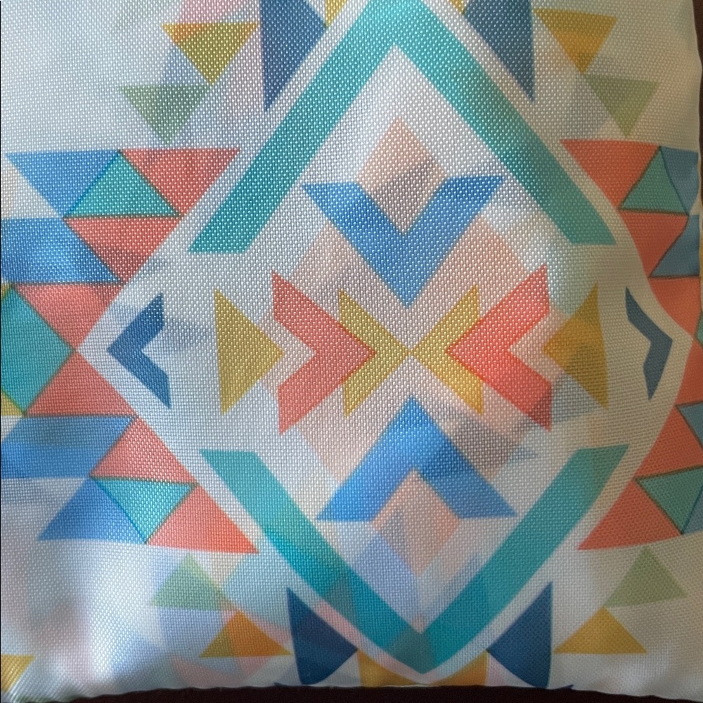 Geometric Patterned Foldable Market Tote - image 2